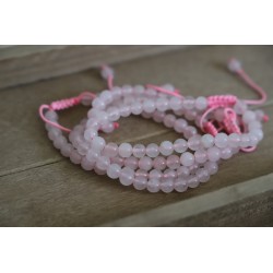 Pink Quartz bracelet