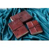 Leather carnet with recycled paper