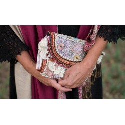 Colorful indian style handbag