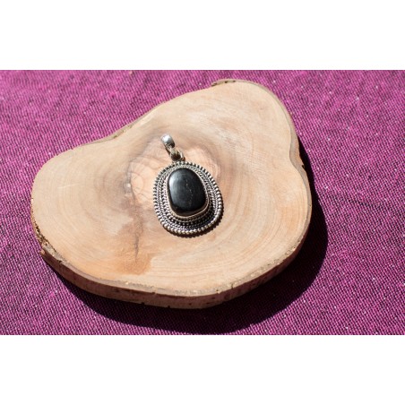 Black tourmaline pendant