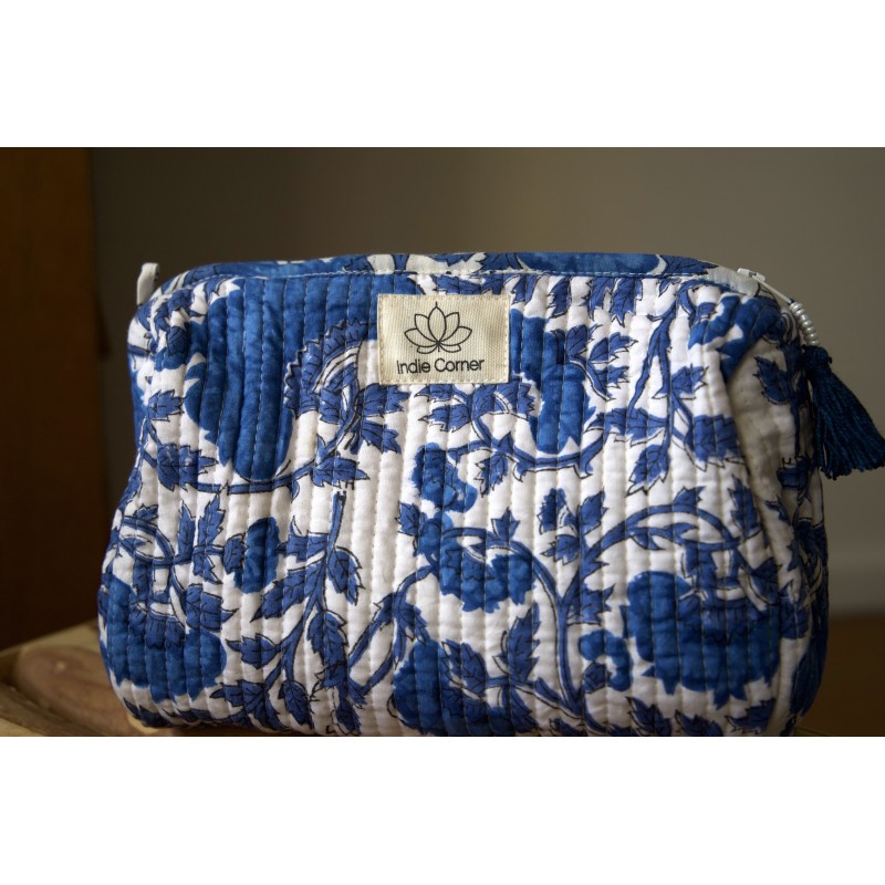 copy of Blue Cosmetic pouch indian style