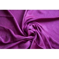 Foulard reversible violet et crème