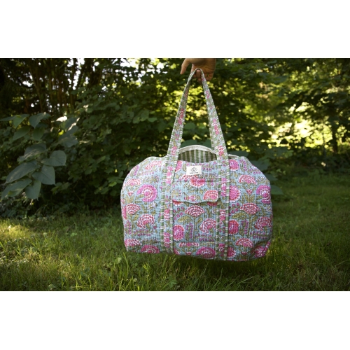 sac weekend coton matelassé