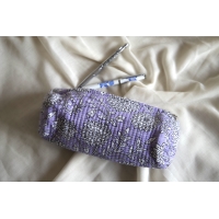 Purple pencil pouch