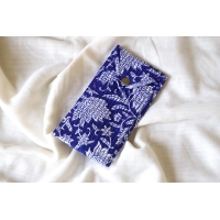Blue glasses pouch