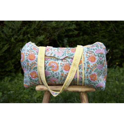 Sac de voyage matelassé