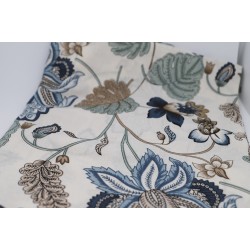 Blue floral Tablecloth